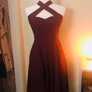 Raspberry Vino Dress